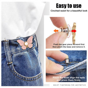 Big Change Small Butterfly Adjustable Buckle