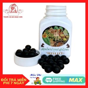 Vitamin rau củ quả-[ 1lọ 100 viên]-cung cấp chất xơvitamin rau củ giúp cải thiện quá trình tiêu hóa cho gà đá.