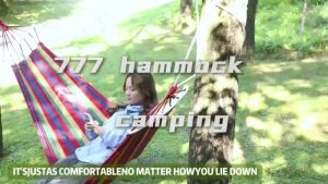 Portable Cotton Rope Outdoor Hammock Duyan