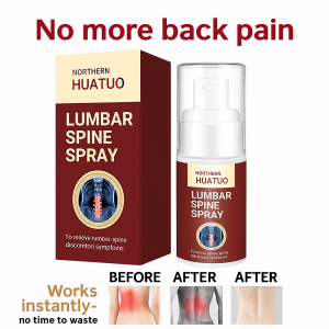 Northern Huatuo Lumbar Spine Spray Cervical And Lumbar Spine Relief Spray Relieve Lumbar Pain Spray Lumbar Pain Relief Herbal Spray