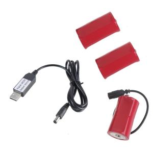 USB 5V to 4.5V D Size Fake Elimination Cable Power Cord Replace 3x1.5V LR20 D Batteries for Tool Toy Flashlight