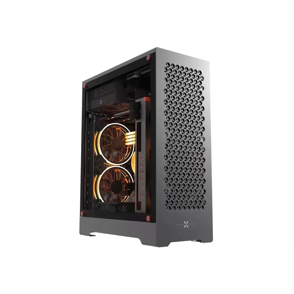 ZZAW C1 New Version MATX Computer Case for Desktop PC Mid Tower