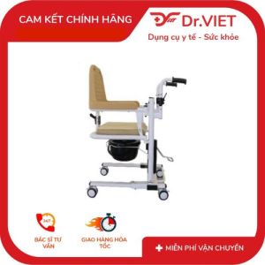 Xe Di Chuyển Bệnh Nhân Lucass D-700 – Hỗ Trợ Nâng Hạ Vệ Sinh Chăm Sóc Người Già Người Khuyết Tật