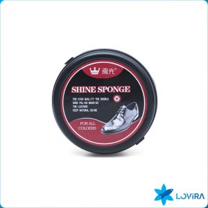 LoviRa 39g Double-sided Sponge Leather Shoe Polish Brush Tool Colorless Shoes Wax for All Color Shoes