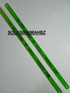 perbiji Gergaji Besi 12" 30cm TEKIRO 18 24 TPI Kasar Halus HackSaw Blade hack saw graji 30cm 12 inch mata gergaji