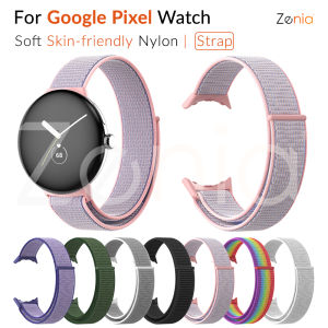 Zenia Replacement Skin-friendly Soft Nylon Watch Strap for Google Pixel Sport Smart Watch Accessories Wrist Band bracelet
