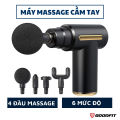 [ LOẠI XỊN ] Máy Mát Xa Cầm Tay Súng Massage Toàn Thân 6 Cấp Độ Chuyên Sâu Vai Lưng Giảm Đau Cơ. 