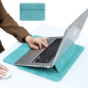 PU Leather Laptop Sleeve Bag For Macbook Air Pro 13 15 16 Case Notebook Cover For 13.3 14 15 15.6 inch Redmi Huawei Dell HP ASUS