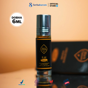 Parfum DOBHA Aroma BLACK 0P1UM 6ML Tahan Lama BPOM Original Non Alkohol