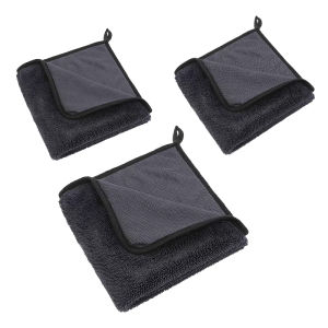 ✨Super Absorbent Towel Microfiber/Nano Fiber Car Drying Cloth/Strong Water Absorption/Quick Dry/Easy Clean No Linting/Small Fiber/For Car Home Kitchen/Thick Super Absorbent Non-marking No-lint Car Towel