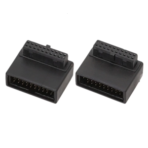 Motherboard Usb3.0 Right Angle Converter Turning Head 19pin Socket 90 Degree Chassis Back Wiring Elbow Angle