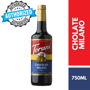Torani Chocolate Milano Syrup 750ml European Dark Chocolate Coffee Flavoring