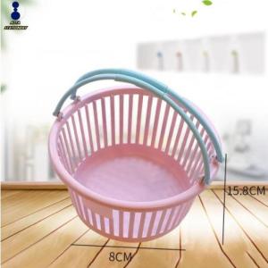 Cute Macaron Handheld Storage Basket With Random Accessory Jewelry Desktop Organizer