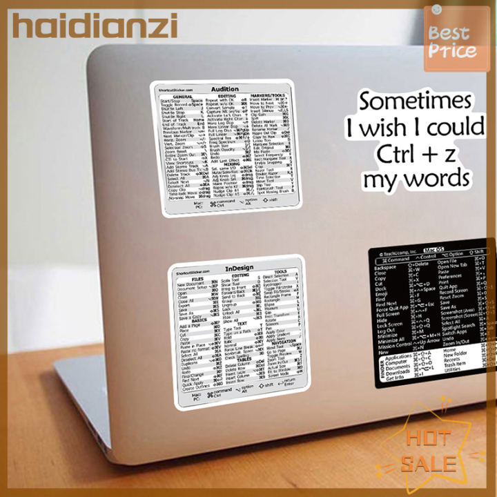 haidianzi 30Pcs Windows Adobe Photoshop Quick Reference Keyboard Guide ...