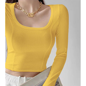(COD) LMJ Magnolia Long Sleeve Crop Top #2503