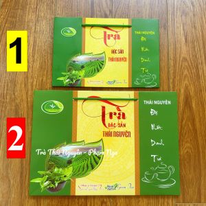 Túi Giấy Đựng Trà Thái Nguyên Làm Quà Tặng Túi Quà Trà Loại 500gr 1kg Quà Biếu Trà Trang Nhã Trà Phạm Nga
