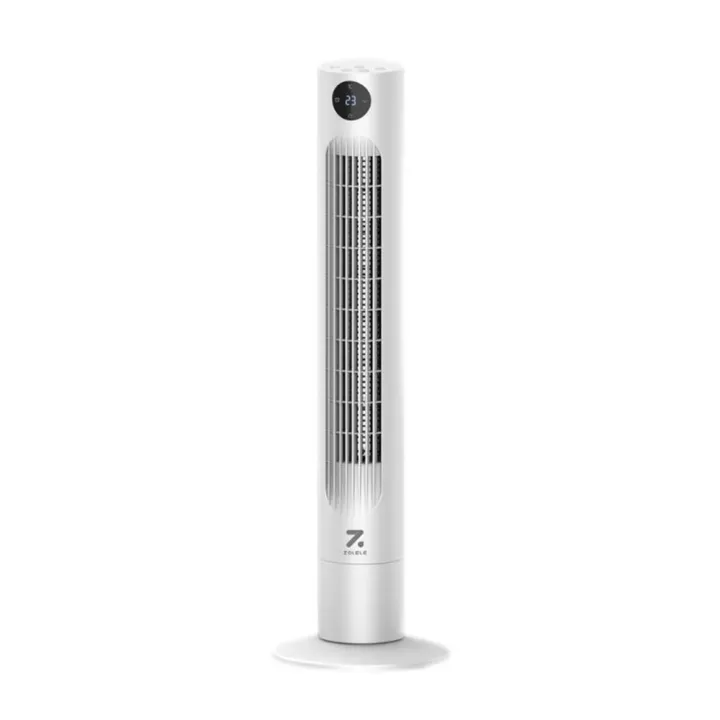 ZOLELE Smart Tower Fan TF02 พัดลมทาวเวอร์ไร้ใบพัด ดีไซน์ทันสมัย ปรับแรงลม 3 ระดับ พร้อมรีโมทควบคุมและตั้งเวลาปิดอัตโนมัติ