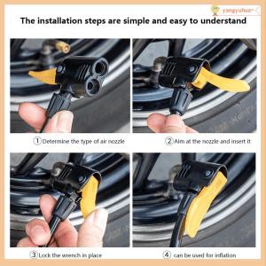 yangyuhua Foot Pump Motorcycle Bicycle Car Swimming Ring Ball Pedal Household Multi-function Pump Compact Labor-saving Inflation