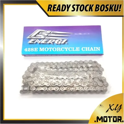 ENERGI MOTORCYCLE CHAIN(428E) 100L&104L&110L&114L&122L&128L&132L RANTAI ENERGI