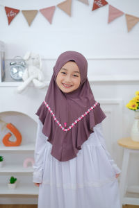 Jilbab Anak Bergo Maryam RAISA Tali Kepang 4-8 Tahun Hijab Anak Tk Lucu Kerudung Anak Perempuan Terbaru