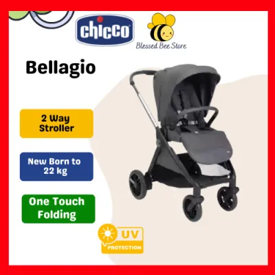 Chicco Bellagio Baby Stroller One Touch Folding 2 Way Stroller