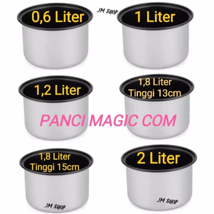 PANCI MAGIC COM/PANCI RICE COOKER TEFLON MIYAKO COSMOS 0,6L 1L 1,2L 1