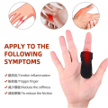 GOUNOD Finger Fixation Belt Pain Relief Trigger Finger Fixation Splint Straightening Bracket Adjustable Sprain Dislocation Fracture 1 Piece. 