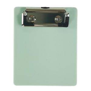 Small Clip Board 12x9.8cm for Office School Classroom Cafe Restaurant Clipboard Document Clipboard with Hanging Hook