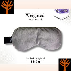 Weighted Eye Mask For Sleeping Deep Relaxation & Stress Relief Hot & Cold Therapy