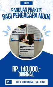 Buku Panduan Praktis Bagi Pengacara Muda ORIGINAL