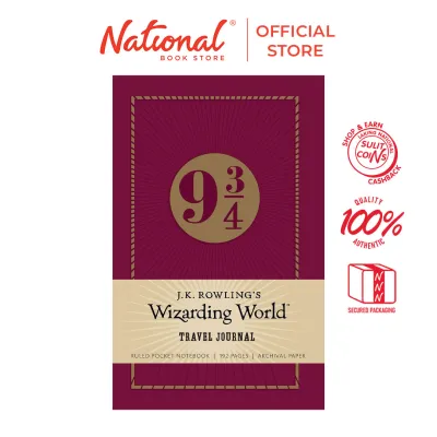 J.K. RowlingS Wizarding World: Travel Journal: Ruled Pocket Notebook (Insights Journals) Trade Paperback
