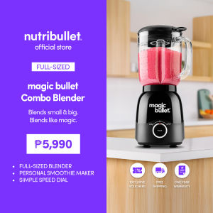 magic bullet® Combo Blender – Full-Sized Blender & Personal Smoothie Maker Set