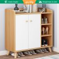 E-TIFE Rak Sepatu Minimalis Lemari Serbaguna Lemari Sepatu Pintu Rumah Kapasitas Besar Lemari Penyimpanan Loker Balkon Moder. 