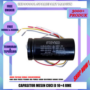 C104R CAPASITOR MESIN CUCI D 10+4 RME / KAPASITOR DOUBLE (KHUSUS P.JAWA)