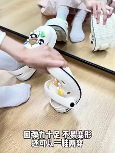WomenS Summer Outdoor Clogs 2025 New Model Thick-Soled Non-Slip Beach Closed-Toe Soft-Soled Slippers