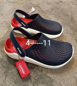 Crocs พกพาติดตัว ถูกกว่าในห้าง ใส่สบายทั้งชายและหญิง วัสดุทำจากยางแท้