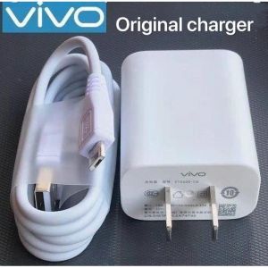Best Pick : Original VIVO 18W Fast Charger Kit – Dual Connector (Micro USB + Type-C) for Android Devices