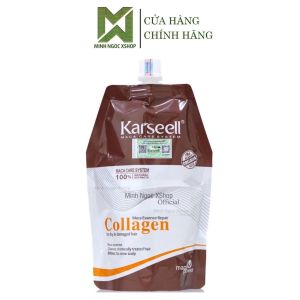 Kem ủ tóc dầu hấp phục hồi siêu mượt Collagen Karseell 500ML