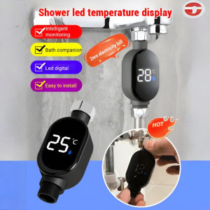 【0 Electricity Bill】Shower Head LED Temperature Display/Intelligent Shower Heads With Temperature Display