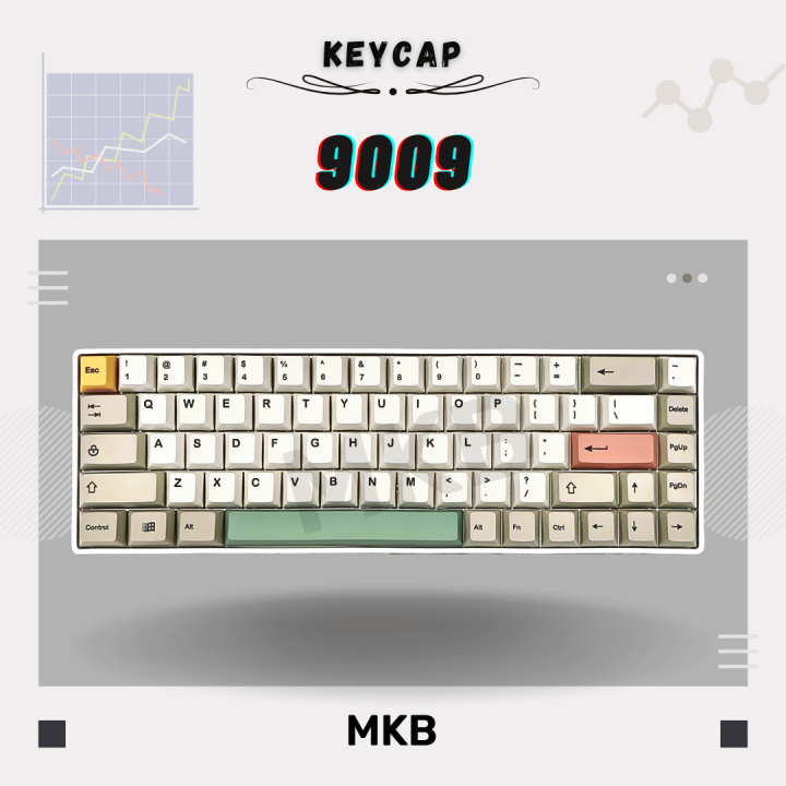 [READY STOCK] 9009 PBT Keycap Set for Mechanical Keyboard | Lazada