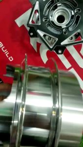 Đùm trước sau mạ crom dành cho các dòng Honda Winner 150 kèm lòng đĩa trước phay 3D lắp winner như zin không cần chế HTH msp *2093