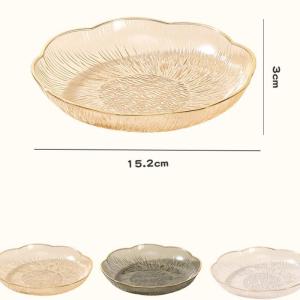 Gold Elegant Dinner Charger Plates Baroque Victorian Embossed Wedding Hotel Party Craft Tray