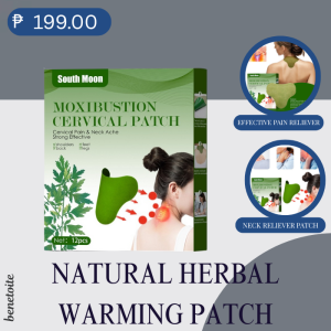 TOP SELLER HERBAL WARMING CERVICAL PATCH | Effective Neck Shoulder Back Pain Patch 12 PCS Strong Relief Application | Hot Compress Patch Wormwood Neck Reliever Detox Patch