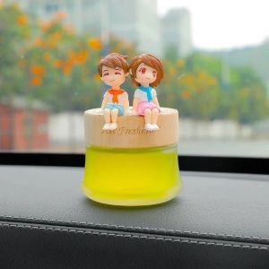 In car aromatherapy peach flavored car interior accessories in car decorative products long-lasting light fragrance ornaments