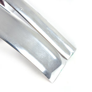 [Faster YG] 1Pcs Universal Car Door Bumper Decoration Moulding Trim Chrome Strip