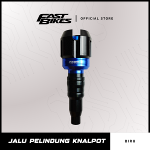 FASTBIKES - Jalu Pelindung Knalpot Full CNC Universal