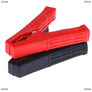 [COD] CHYIN 2pcs 200A Crocodile Alligator Clips Car Battery Insulated Clip Clamp Connector for Jumper Cables Boost