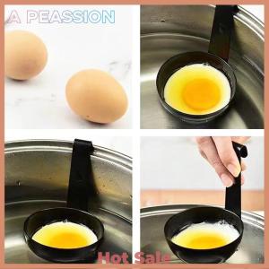 [A Peassion]💖[HOT SALE]🎈🎈 Egg Boiler Cooker Cup Shaper For Frying Pan Poacher Cups Mini Boiled Ear-mounted Poached Maker Stainless Steel Poacher Cups