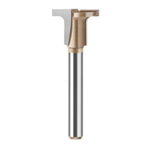 Multifunctional T Slot Router Bit for Seamless Bending and Grooving in Woodworking Projects Carbon Crystal Processing