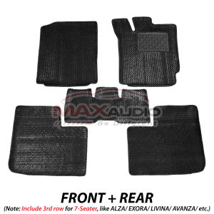 Car Carpet PERODUA ATIVA Barefoot Friendly MAGIC MAT Rubber Waterproof Custom Fit Floor Karpet Alas Kaki Kereta